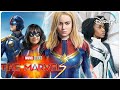 THE MARVELS Teaser 2023 With Brie Larson Samuel L Jackson