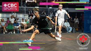 World Squash Junior Championships: Individual Event - Quarterfinals | #CBCSports
