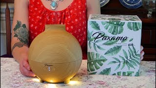 🌺PAXAMO OIL DIFFUSER 600 ML ULTRASONIC 🍀GLOBE ESSENTIAL OIL AROMATHERAPY PRODUCT REVIEW 👈