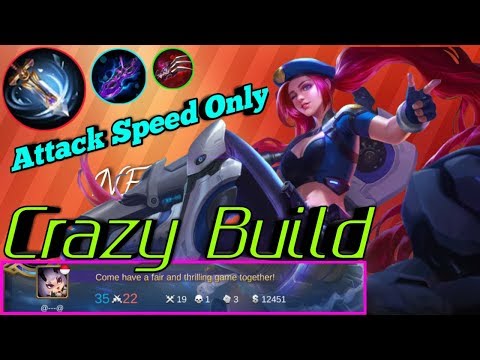 Layla Build Crazy Items, max attack speed | Mobile Legends Bang Bang