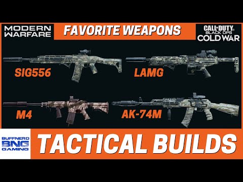 Tactical Weapon Builds Part 14 - Favorite Weapons - Call Of Duty Modern Warfare