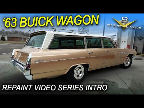 1963 Buick LeSabre Wagon Repaint at V8 Speed and Resto Shop... What Are You In For?