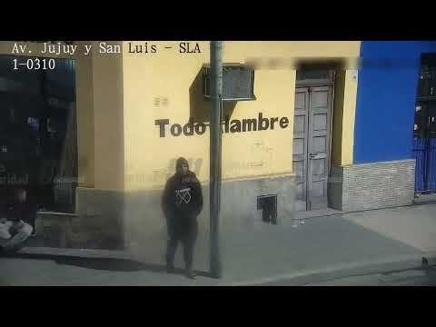 Detenido por robo detectado por las cámaras de seguridad