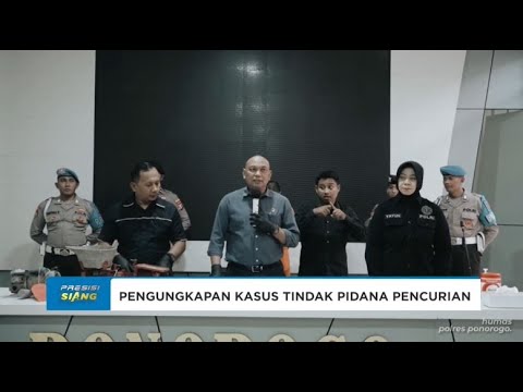 POLRES PONOROGO UNGKAP KASUS TINDAK PIDANA PENCURIAN DENGAN KEKERASAN