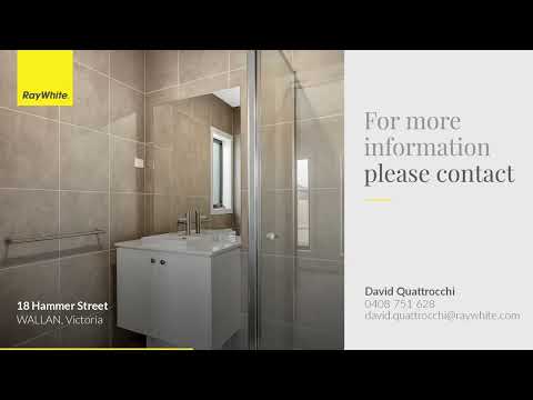 18 Hammer Street, Wallan, VIC 3756, 4 habitaciones, 2 baños, House