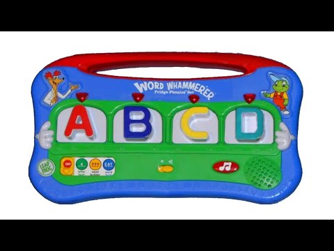 Made a Word! (JOHN) (On-Fridge Version) - LeapFrog Word Whammerer Fridge Phonics Set