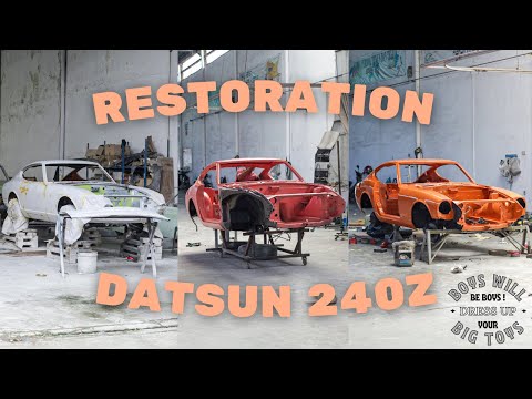 Thumbnail for Total Repaint & Full Restoration Datsun 240z in 20 Minutes by Datsun