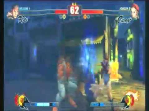 SF4 (09) - Yamazaki93 (Ryu) vs. Frionel (Cammy)