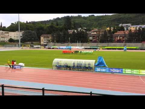 Volksliederen voor finale van Geldrop C1 Rovereto