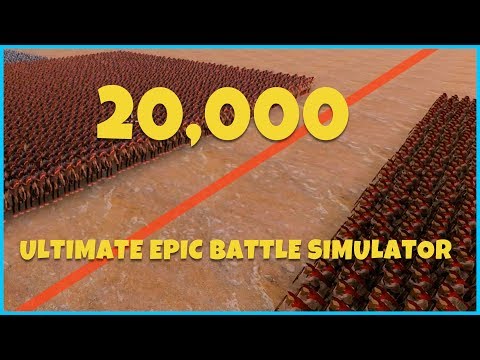 20,000 SPARTANS AND PERSIANS vs 10,000 KNIGHTS ULTIMATE EPIC BATTLE SIMULATOR