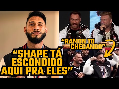 Ramon Dino Manda Recado para CBUM e URS Intima Dino Falando em Português na Conferência Mr. Olympia