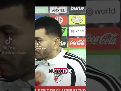 Declaraciones de #correa tras el empate de #river y #independiente en #Colombia por #sudamericana