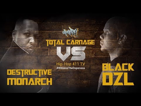 Hip-Hop 411 Rap Battles: Destructive Monarch vs Black DZL