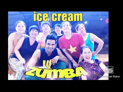 BLACKPINK - ice cream(with Selena Gomez)|zumba dance | easy steps |Zin sk