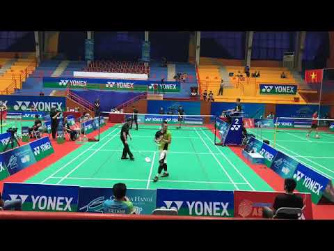 [TRỰC TIẾP] Phạm Cao Cường với chiến thắng nhọc nhằn tại giải cầu lông Ciputra