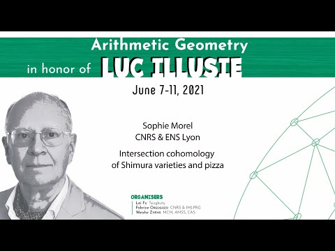 Sophie Morel - Intersection cohomology of Shimura varieties and pizza