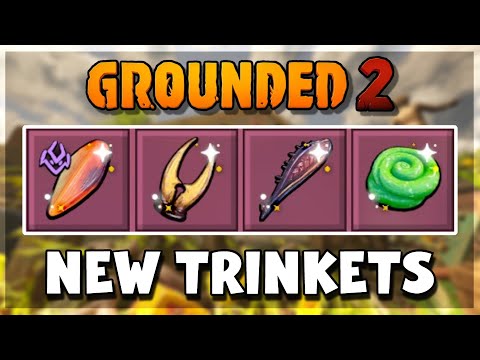 All 4 *NEW* Trinkets in Grounded 2!