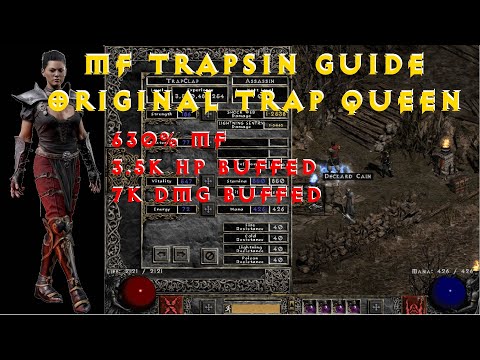 Magic Find Trap Assassin Build Guide | Diablo 2 Lord of Destruction