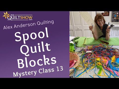 Alex Anderson LIVE: The Spool Block - Kaffe Mystery Class 13