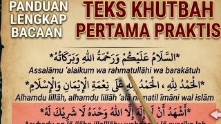 Download lagu Learn the Friday Khutbah, complete with Arabic and Latin script!! mp3