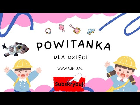 🌟🎶Powitanka dla dzieci, do przedszkola i żłobka, muzyka dla dzieci, rytmiczno-ruchowe powitanie🌟🎶