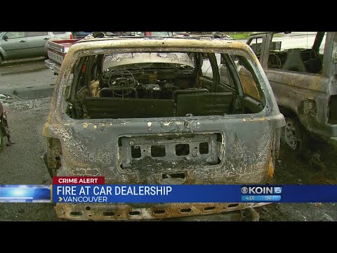 3 cars at Vancouver dealership destroyed in fire