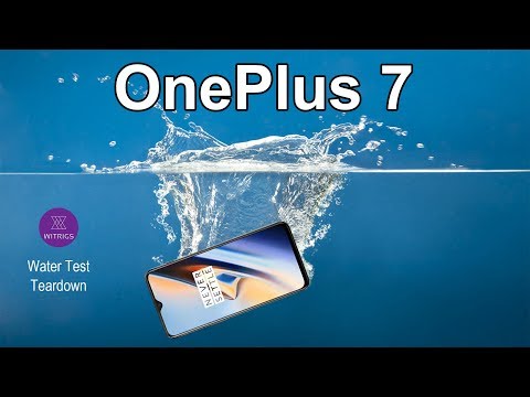 OnePlus 7 waterproof Test & Teardown