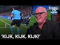 René geniet van dribbelende grensrechter: 'Kijk, kijk, kijk!' | CHAMPIONS LEAGUE