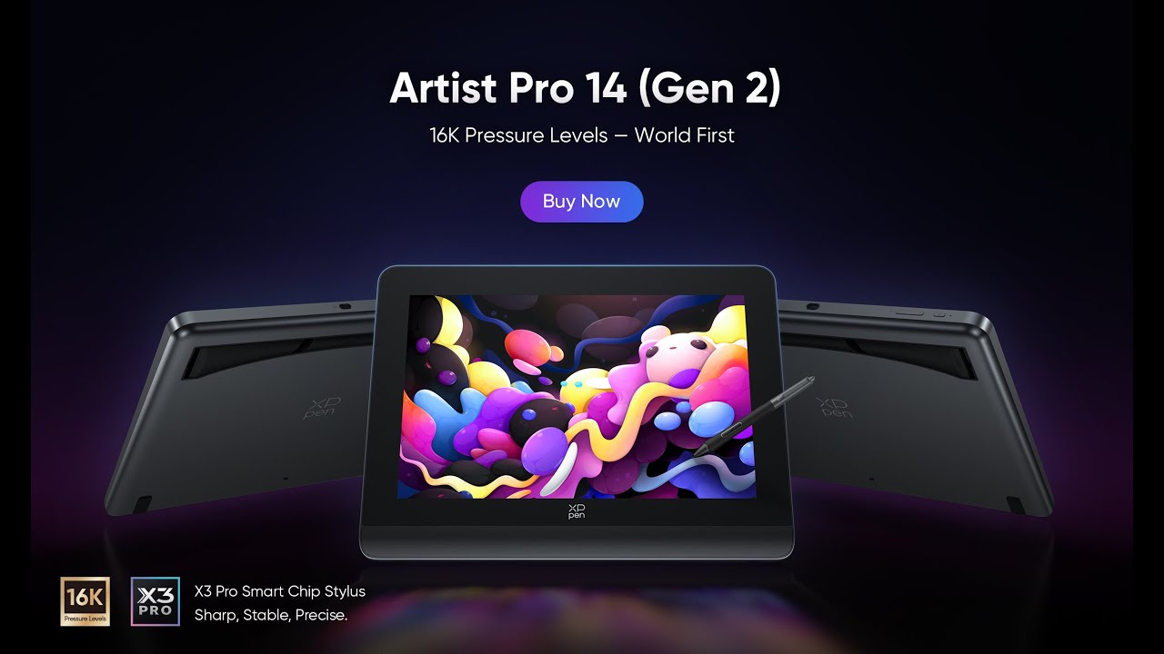 XP-PEN Grafiktablet Artist Pro 14 Gen 2