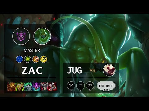 Zac Jungle vs Lee Sin - EUW Master Patch 10.24