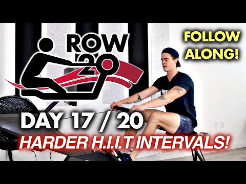 ROW-20 - Day 17 of 20 - THE LAST HIIT WORKOUT!!