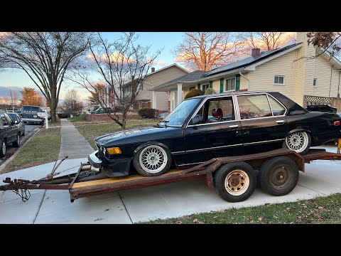 My new bagged Bmw E12?