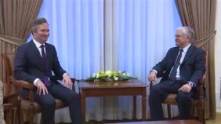 Edward Nalbandian a reçu le Secrétaire d’État auprès du Ministre de l’Europe et des Affaires étrangères