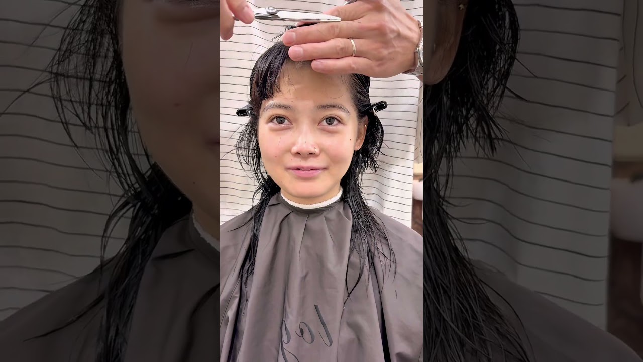 【衝撃】ガツンとイメチェンやってみた#イメチェンカット #ビフォーアフター #ウルフヘア