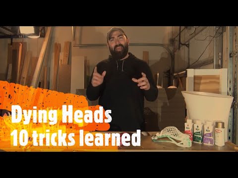 Dying Lacrosse Heads 10 tricks I learned - Lacrosse Hacks - Off Ball Lax