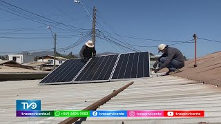 Con Fondos del 7 % del FNDR Junta de Vecinos de Peumo instala paneles solares en su sede comunitaria