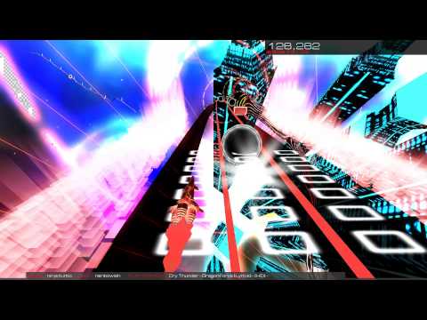 Let's Play Audiosurf 2 - Dragonforce - Cry Thunder