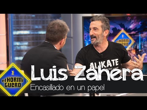 Luis Zahera encasillado en un papel - El Hormiguero