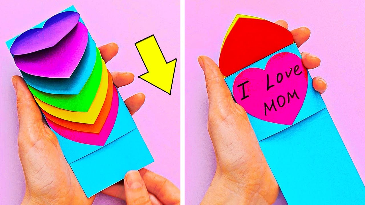 24 BIGLIETTI FAI-DA-TE PER LA FESTA DELLA MAMMA