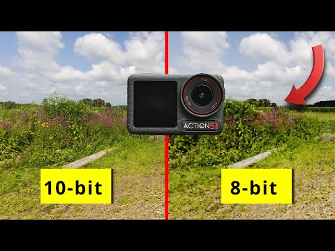 DJI Osmo Action 5: Normal vs Log vs HLG | 8-Bit vs 10-Bit Test