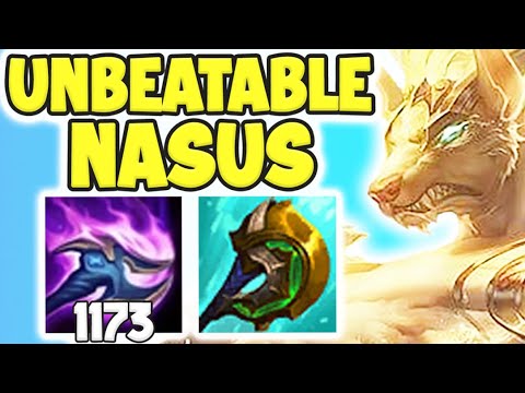 NEVER LET A NASUS STACK THIS MUCH! MAX STACK NASUS IS TOO OP! NASUS GAMEPLAY! - League of Legends