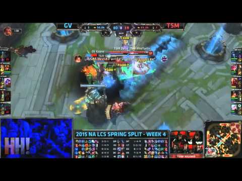 Gravity vs TSM - Highlights - NA LCS Spring 2015 W4D2