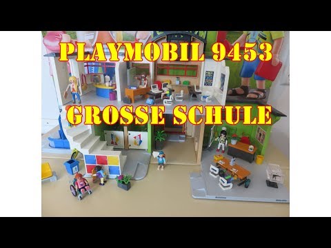 Playmobil 9453 - Große Schule mit spannenden Extras und vielen Details