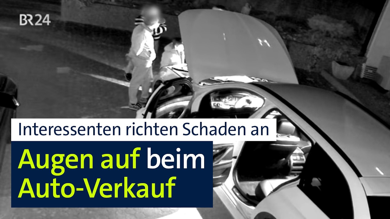 1.000 Euro Schaden: Manipulation bei Besichtungstermin für Auto-Kauf | Abendschau | BR24
