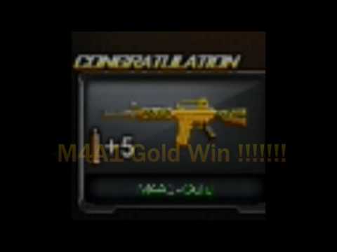 Crossfire Europe - Spin Forum event Capsules | M4A1 Gold win