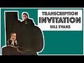 Invitation - Bill Evans (Piano) Solo