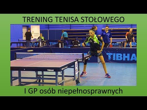 Trening I GP osób niepełnosprawnych | wywiad Katarzyna Marszał | #tabletennis #openpzts #gdansk