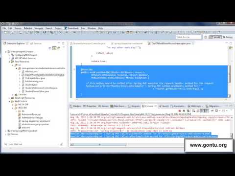 Spring MVC Tutorials 24 - Interceptor 02 ( more on understanding basics of it...)