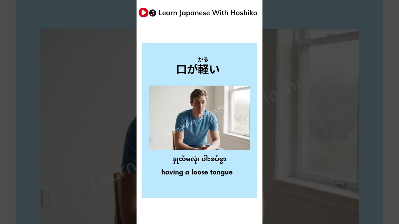 Vocabularies with the word ‘mouth’ ! #japaneselanguage #japanese #japaneselearning #japaneselesson