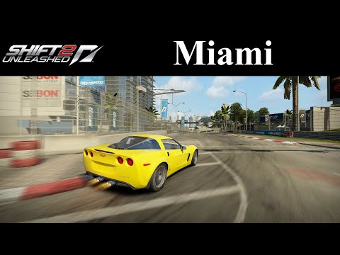 NFS Shift 2: Unleashed Tracks - Miami